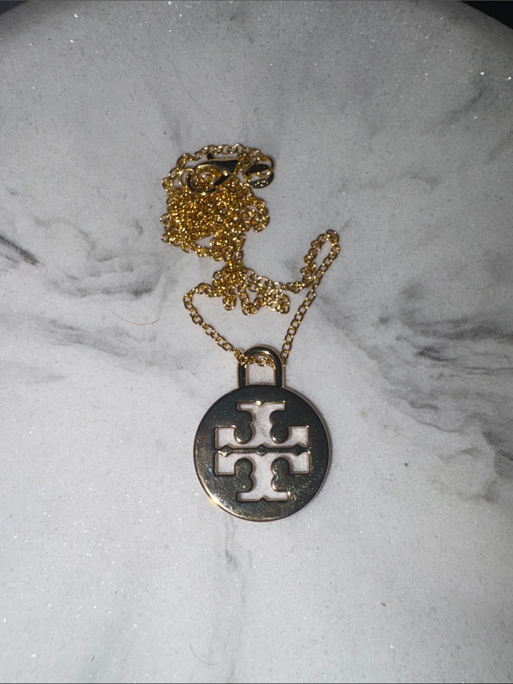 ✨ Tory Burch Charm Necklace ✨ - Picture 2 of 6